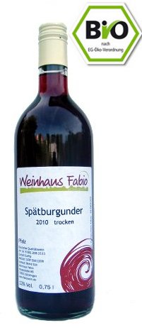 Spätburgunder Biowein aus der Pfalz im Onlineshop kaufen